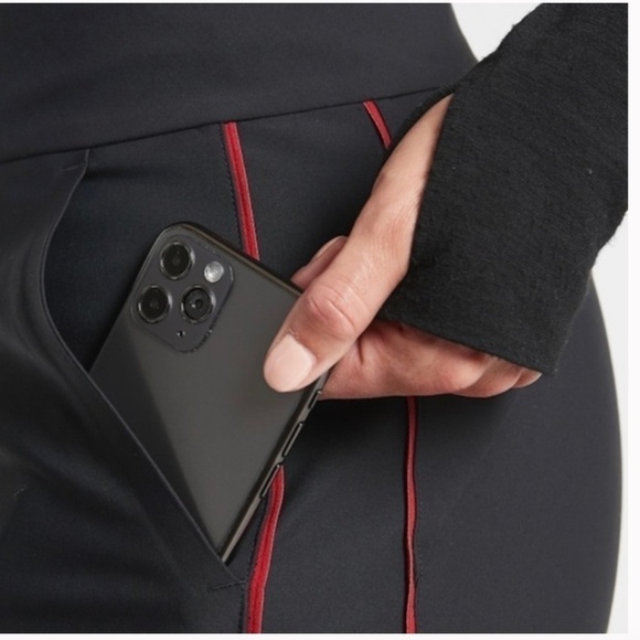 Athleta Stellar Novelty Trouser in Black size 0 - Picture 5 of 14